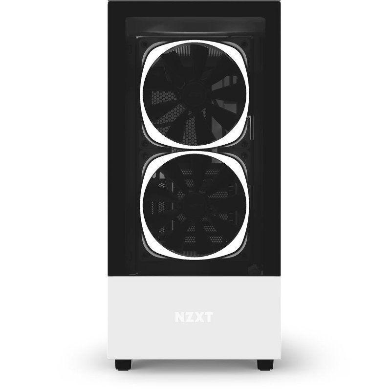 説明読んで NZXTH510ELITE Gabinete NZXT H510 Elite, White, Mid-Tower, Painéis em vidro